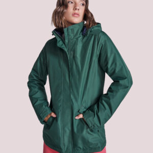 AMERICA WOMAN - Damska wodoodporna kurtka z pikowaną podszewką.